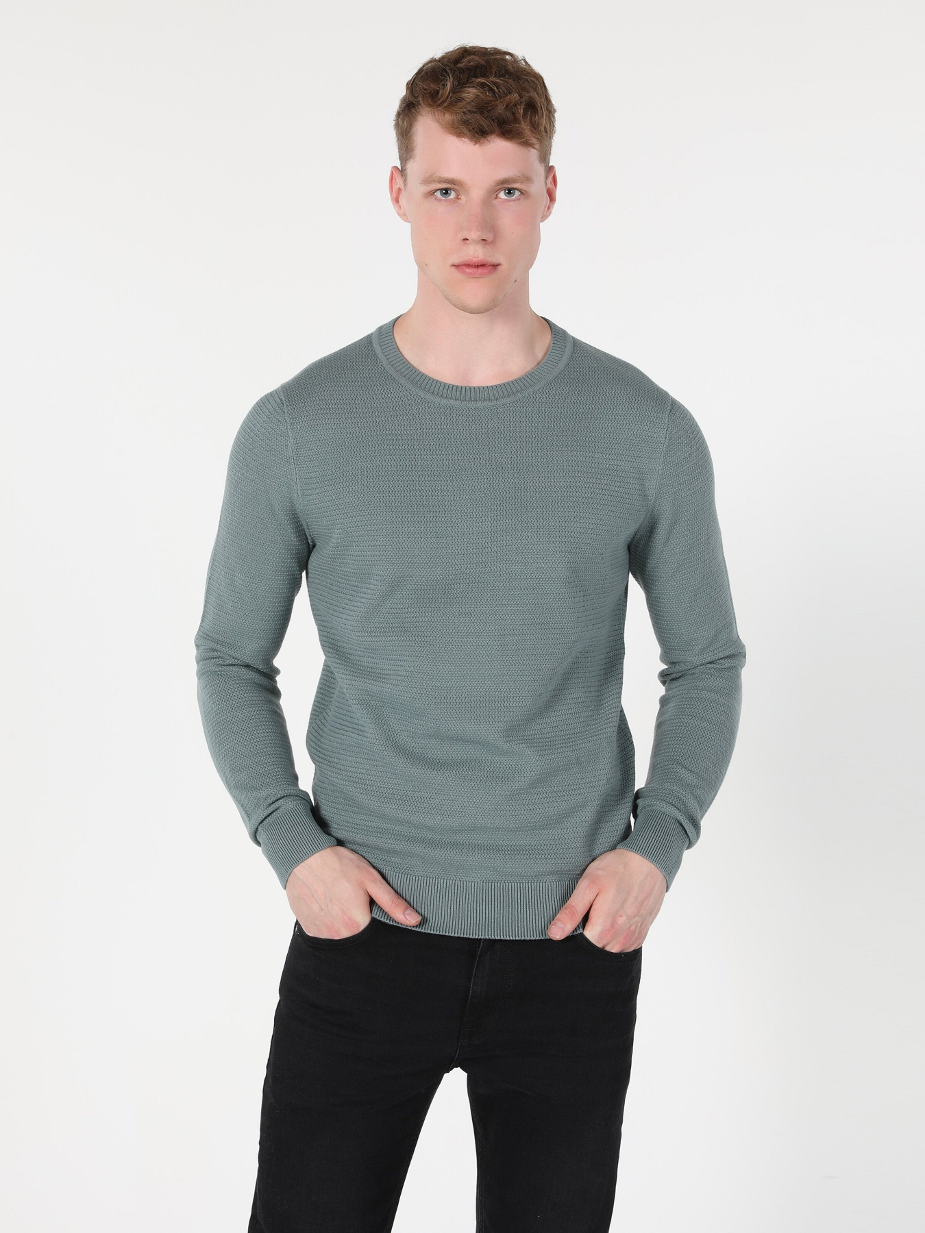 Джемпер Colin’s модель CL1046786MGR Фото