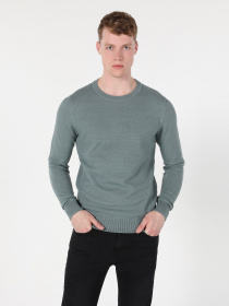 Джемпер Colin’s модель CL1046786MGR Джемпер Colin’s модель CL1046786MGR Фото