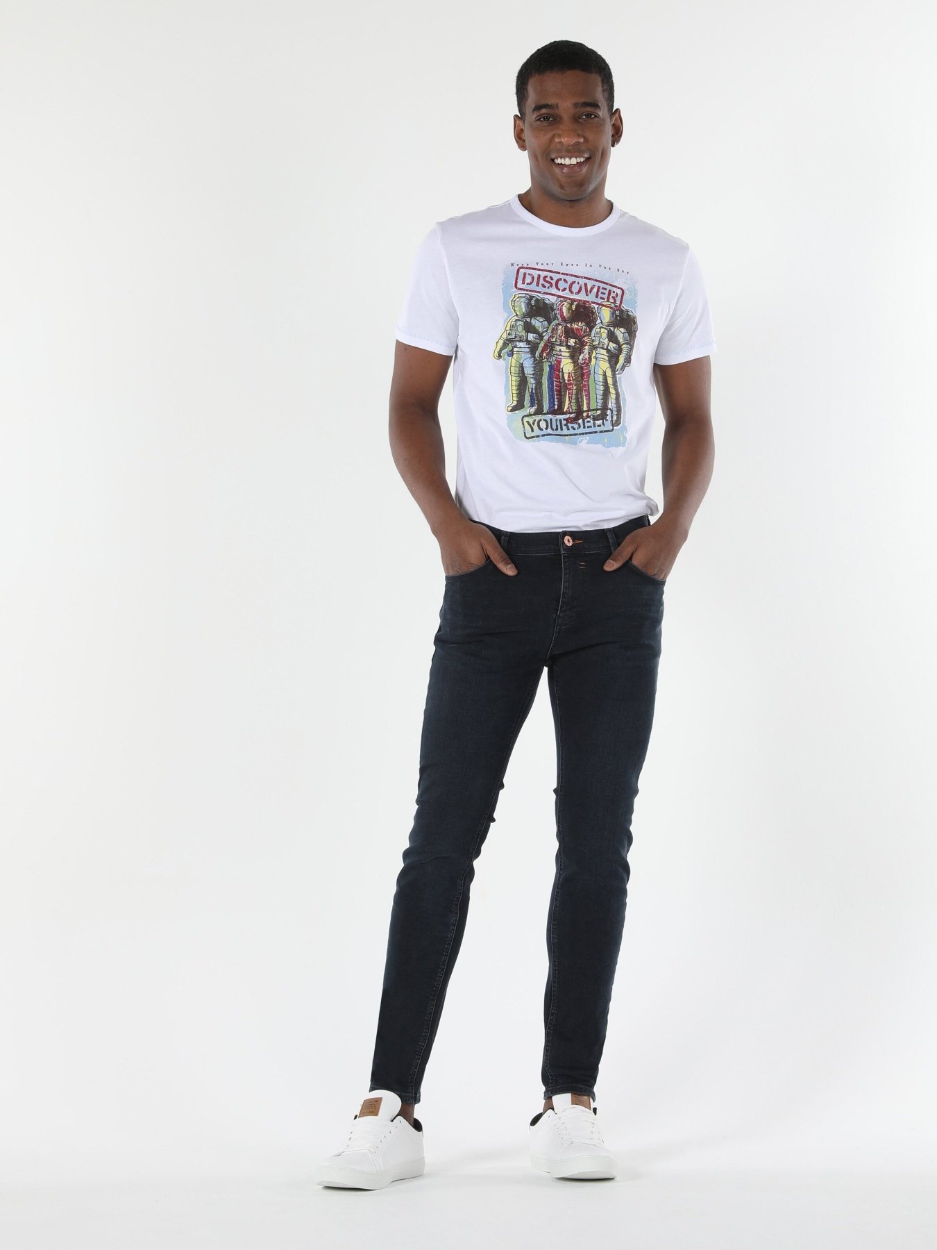 Зауженные джинсы Colin’s 040 Alex модель CL1056609DN00216 Фото