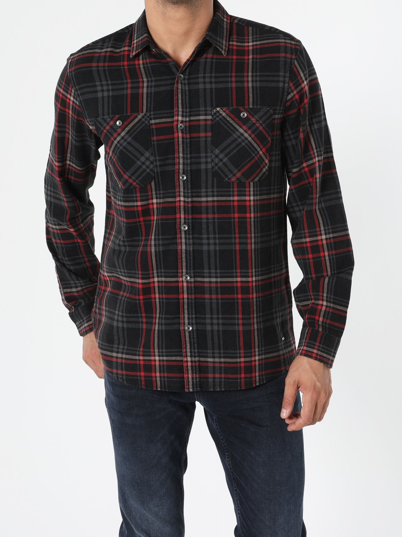 Рубашка Colin’s модель CL1055044BLK Фото