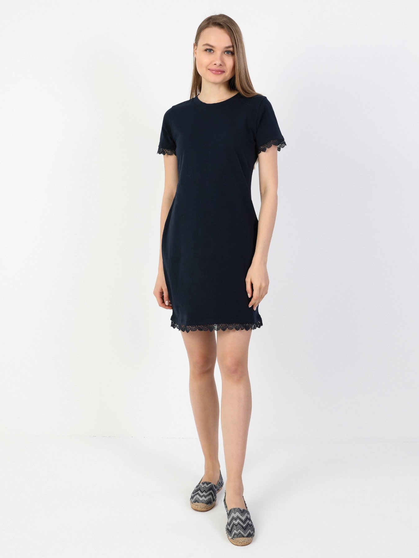 Платье мини Colin’s модель CL1049184NAV Фото