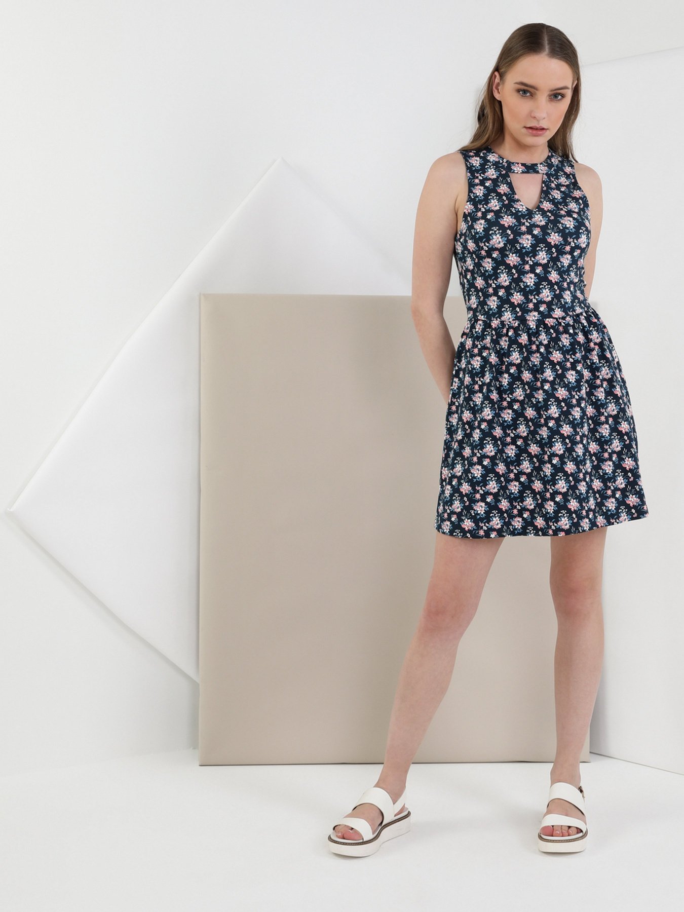 Платье мини Colin’s модель CL1049197NAV Фото