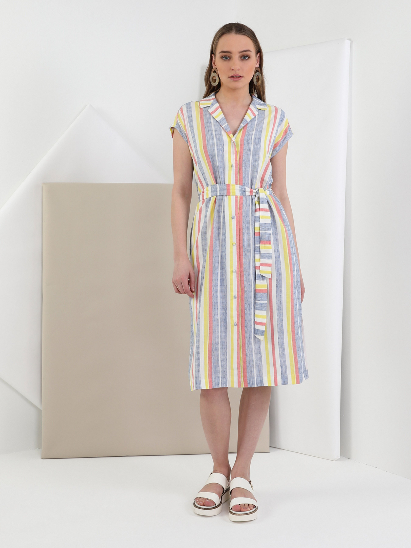 Платье миди Colin’s модель CL1049225MTC Фото