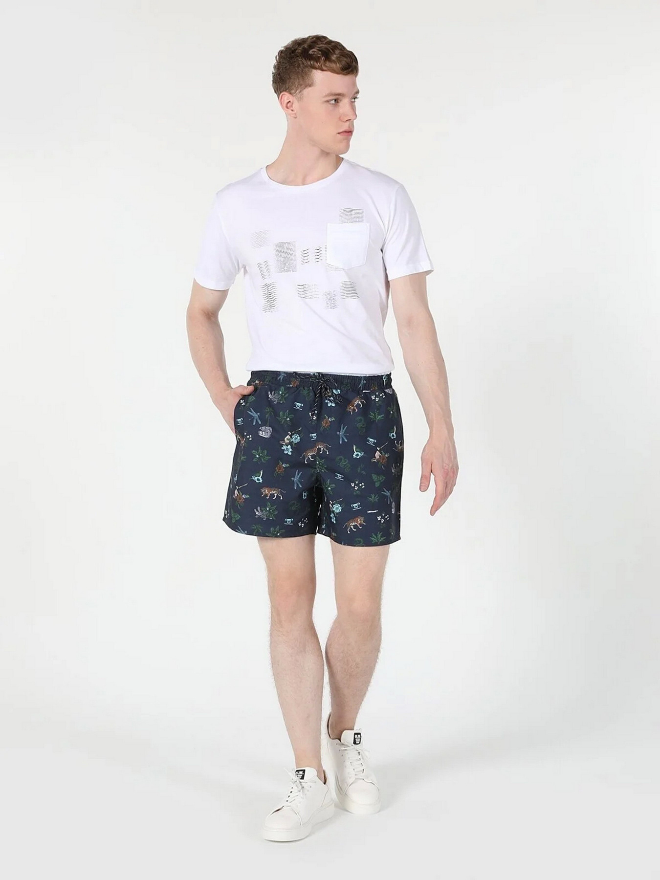 Шорты для плавания Colin’s модель CL1059365NAV Фото