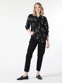 Рубашка повседневная Colin’s модель CL1057199BLK Фото