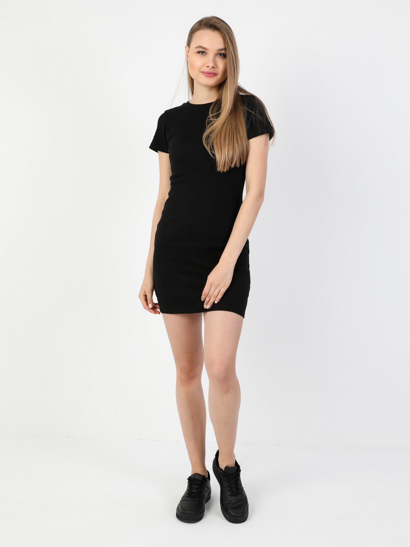 Платье мини Colin’s модель CL1049556BLK Фото