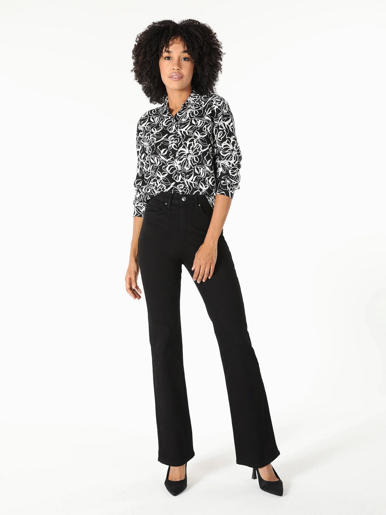 Рубашка Colin’s модель CL1060142BLK Фото