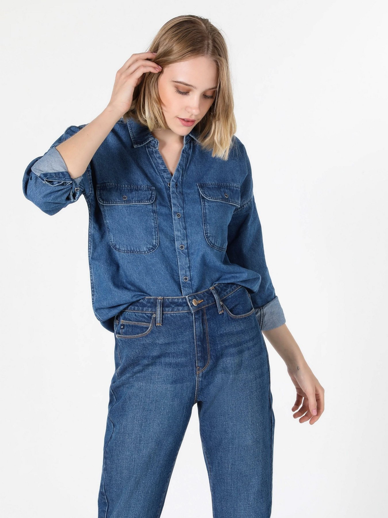 Рубашка Colin’s модель CL1055579DN41527 Фото