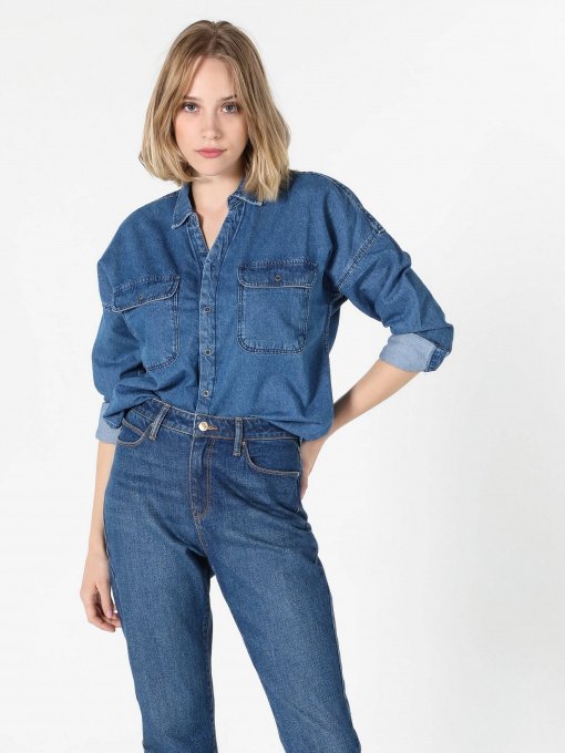 Рубашка повседневная Colin’s модель CL1055579DN41527 Фото