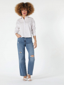 Рубашка повседневная Colin’s модель CL1057215WHT Фото