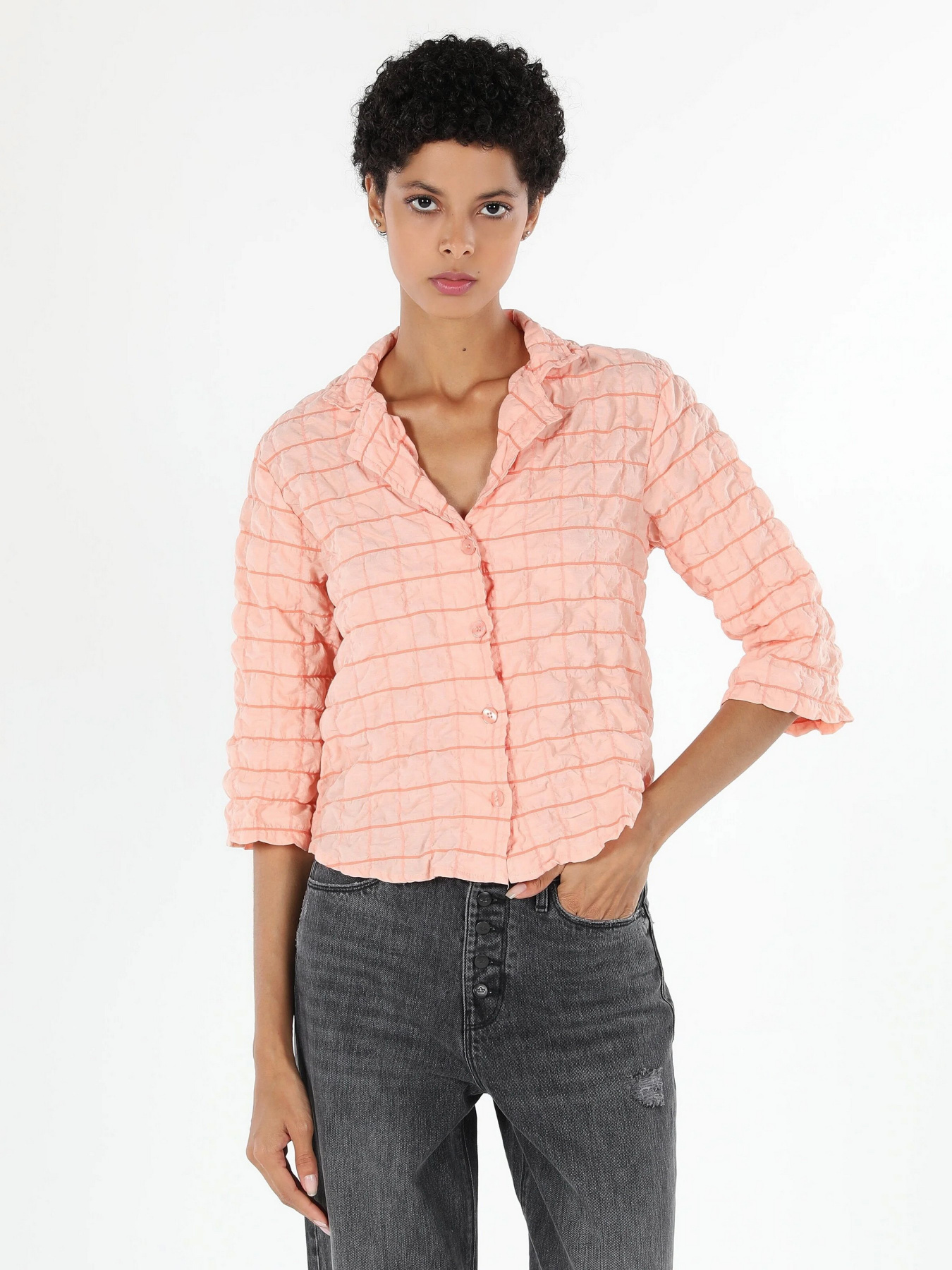 Сорочка повсякденна Colin’s модель CL1058824ORA Сорочка повсякденна Colin’s модель CL1058824ORA Фото