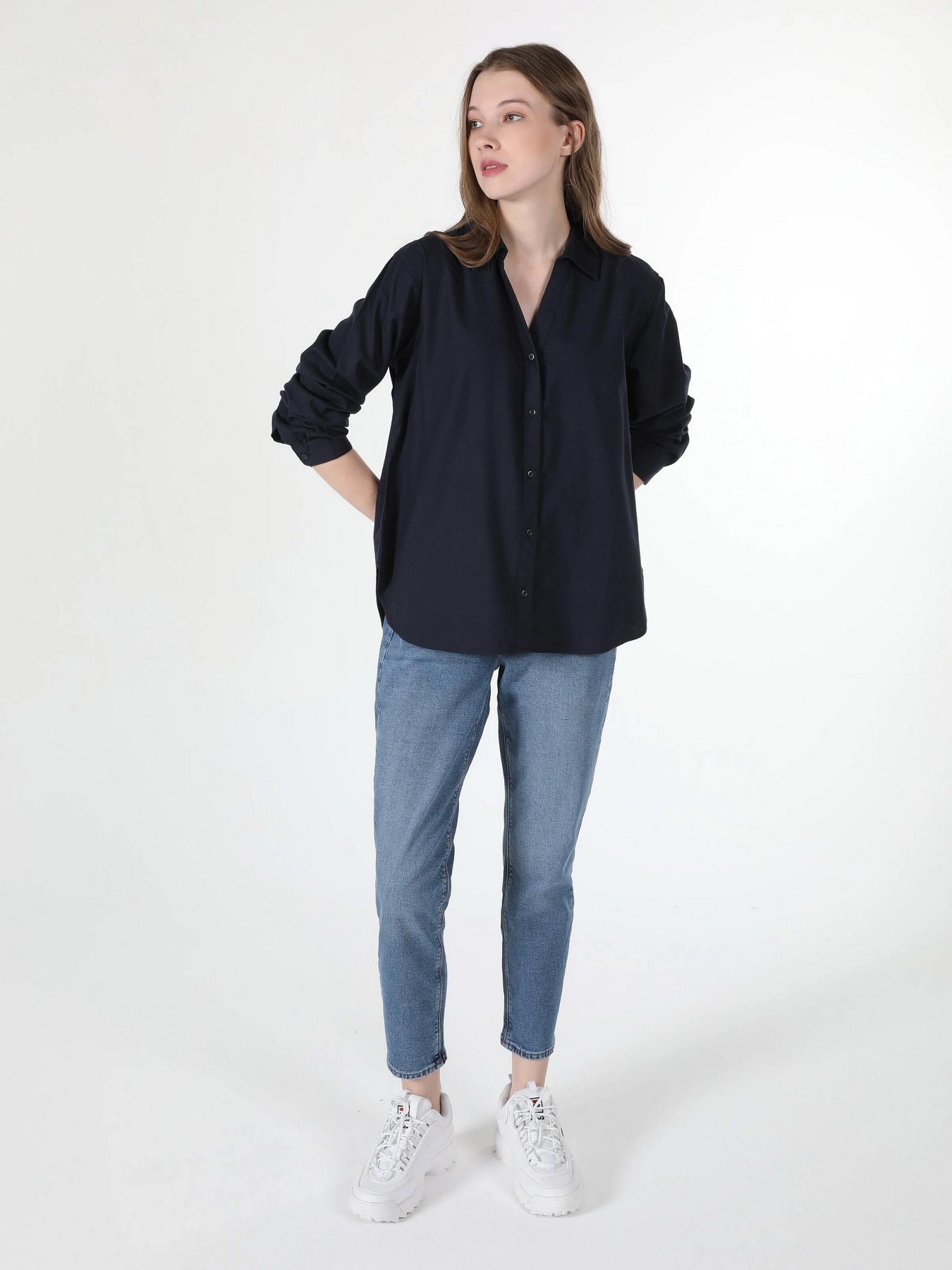 Рубашка повседневная Colin’s модель CL1060252NAV Фото