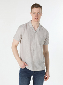 Рубашка повседневная Colin’s модель CL1048299BEI Фото