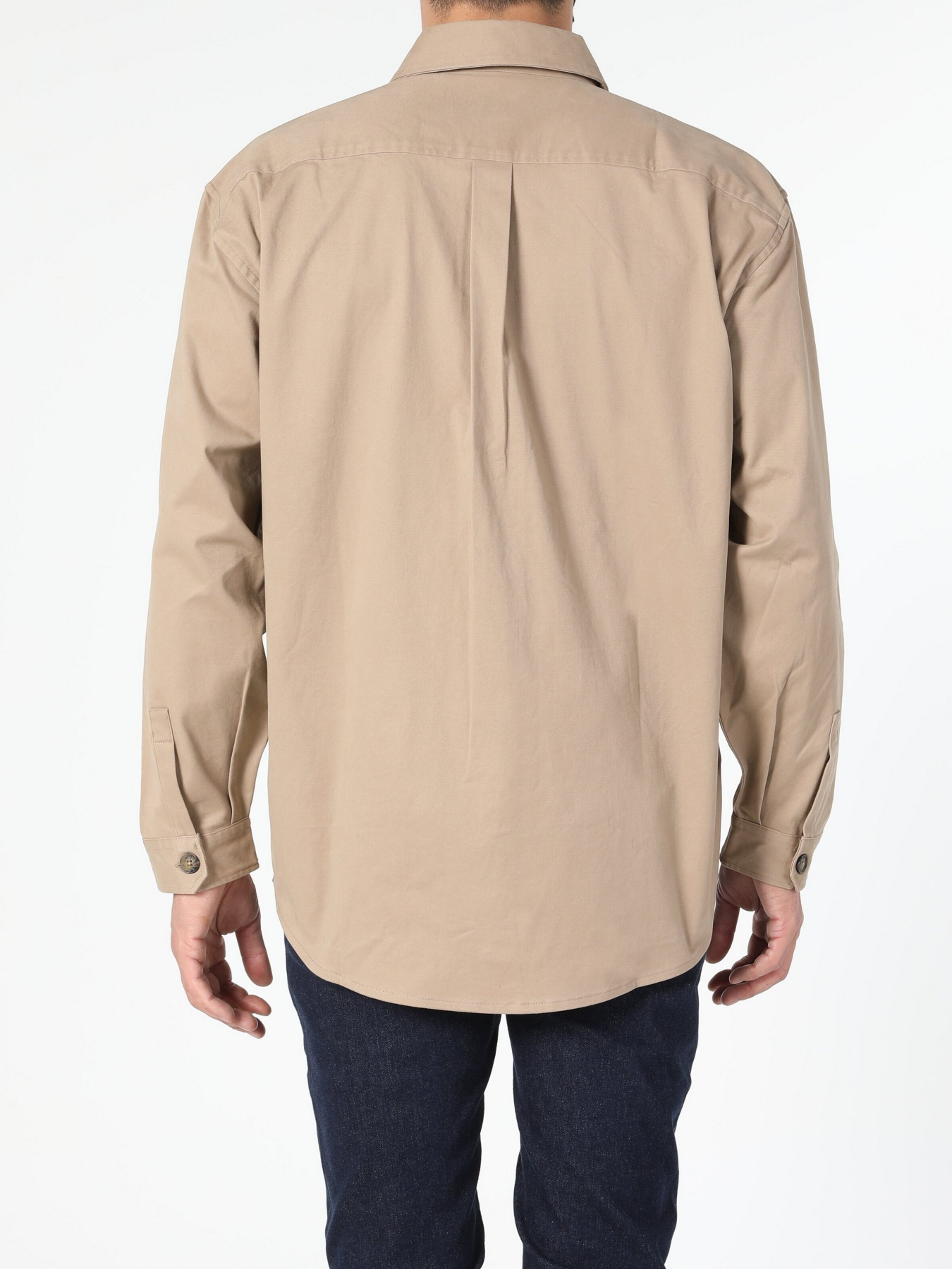 Рубашка повседневная Colin’s модель CL1055040BEI Фото