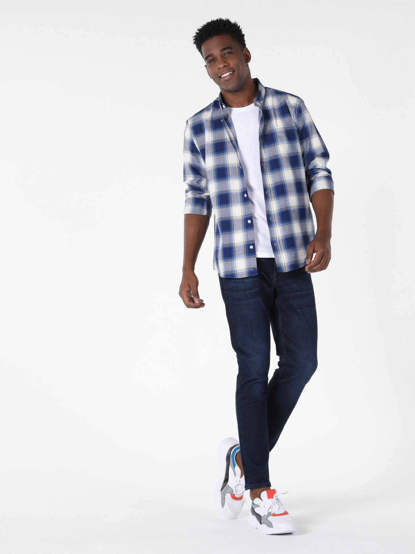 Рубашка повседневная Colin’s модель CL1056845NAV Фото