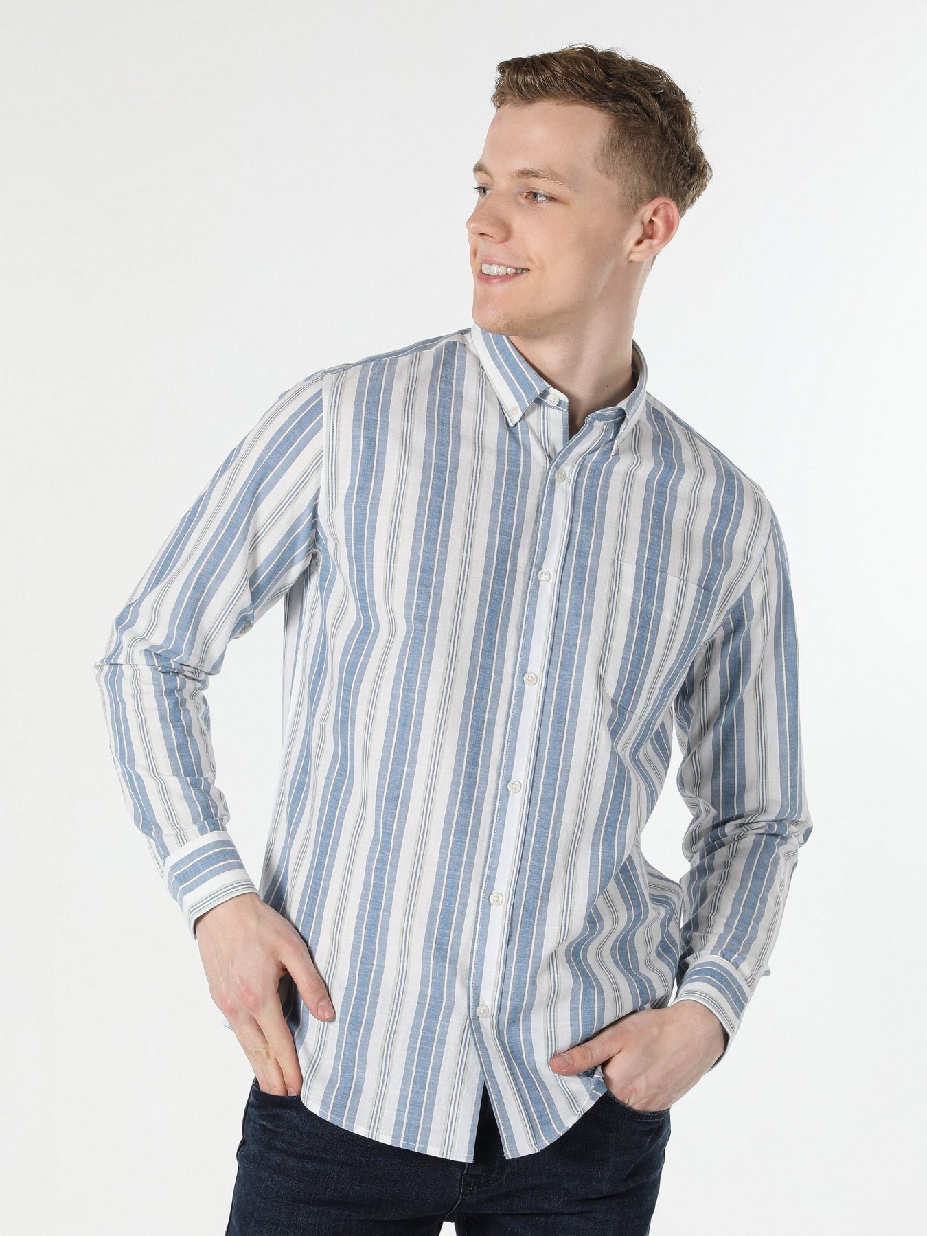 Рубашка Colin’s модель CL1056860BLE Фото