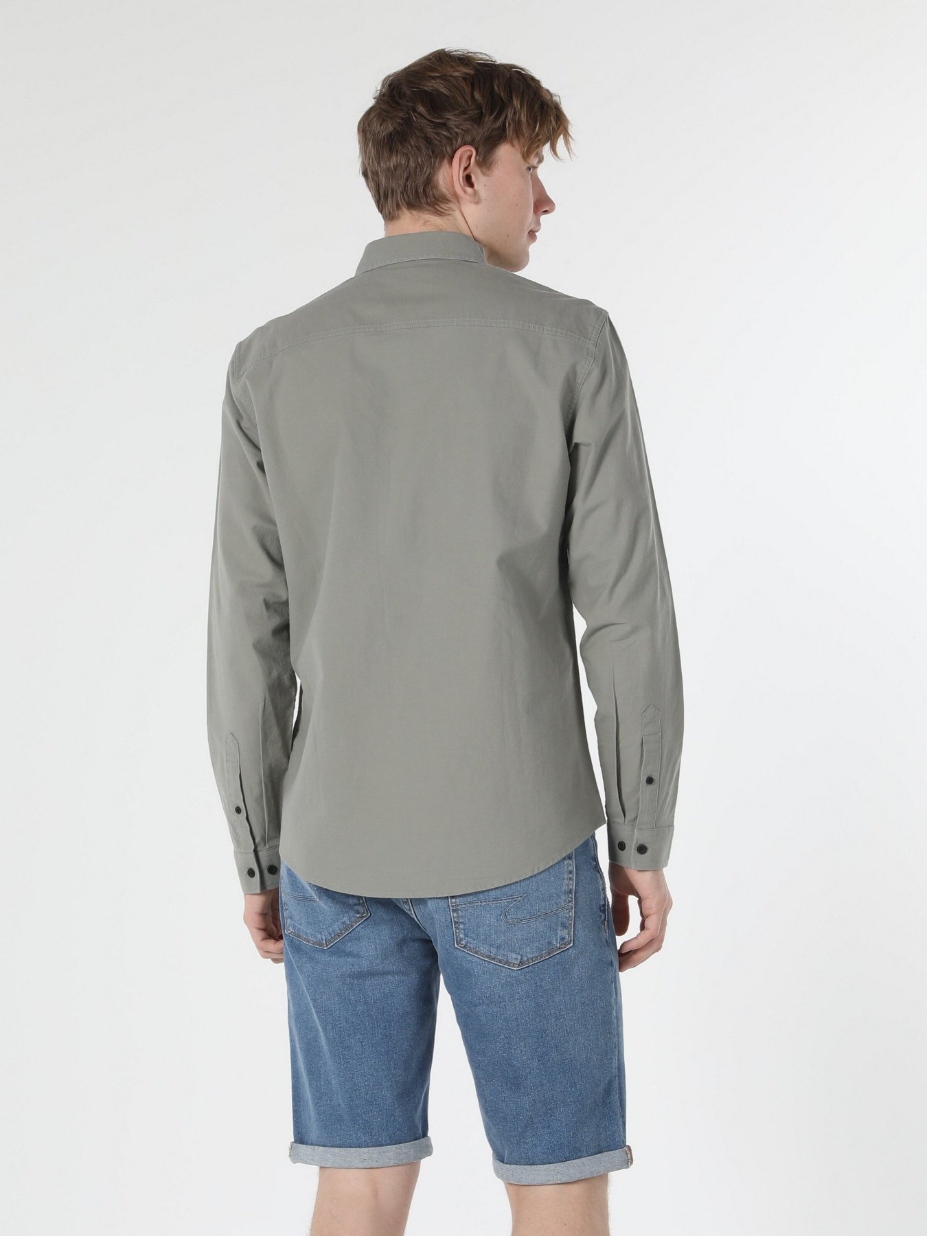 Рубашка повседневная Colin’s модель CL1057179KHA Фото