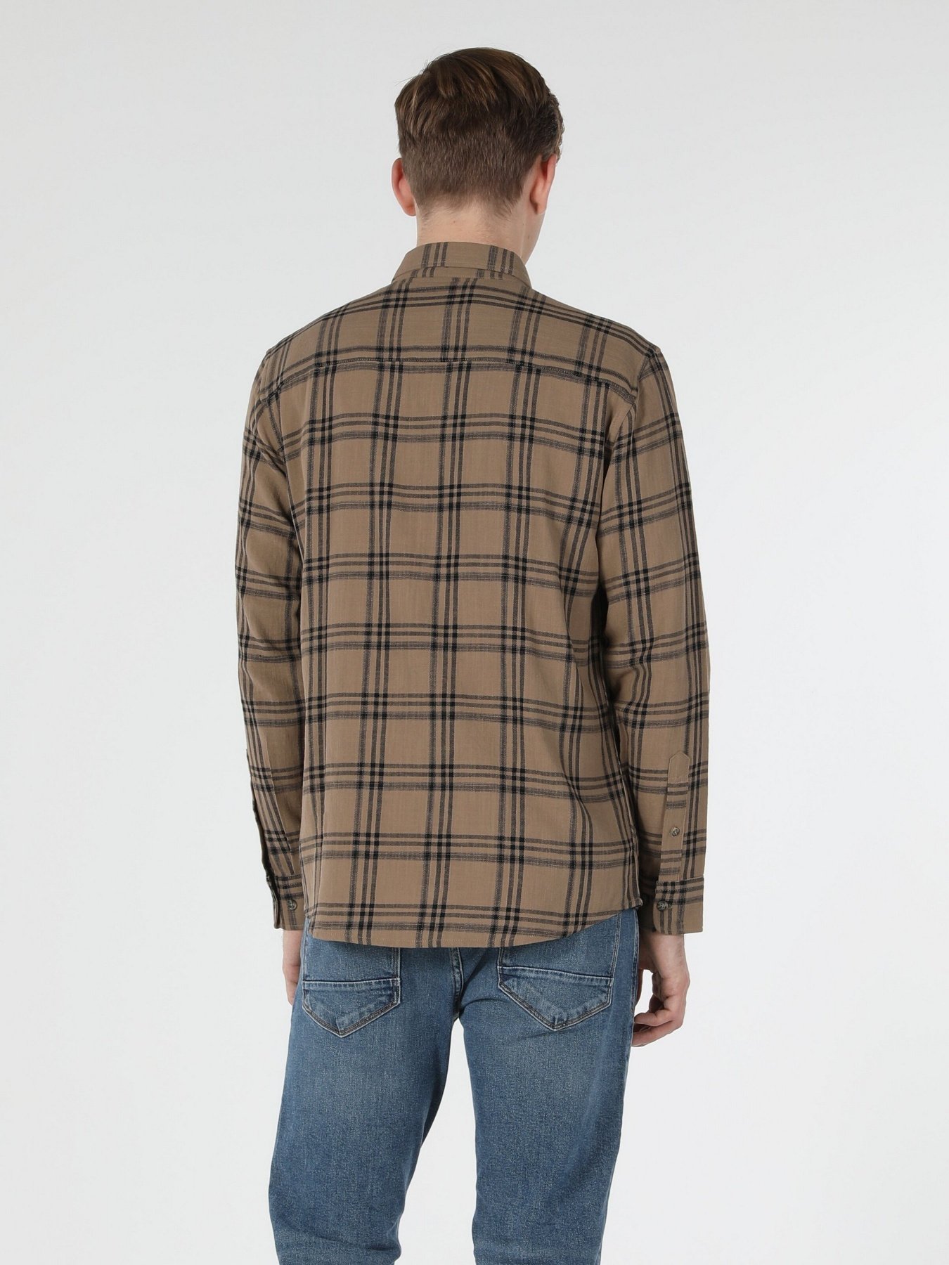 Рубашка повседневная Colin’s модель CL1057180BEI Рубашка повседневная Colin’s модель CL1057180BEI Фото