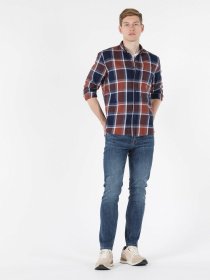 Рубашка повседневная Colin’s модель CL1057208NAV Фото