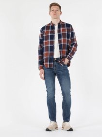 Рубашка повседневная Colin’s модель CL1057208NAV Фото