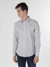 Рубашка повседневная Colin’s модель CL1057489BEI Фото