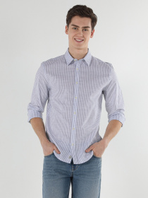 Рубашка повседневная Colin’s модель CL1057489LBL Фото