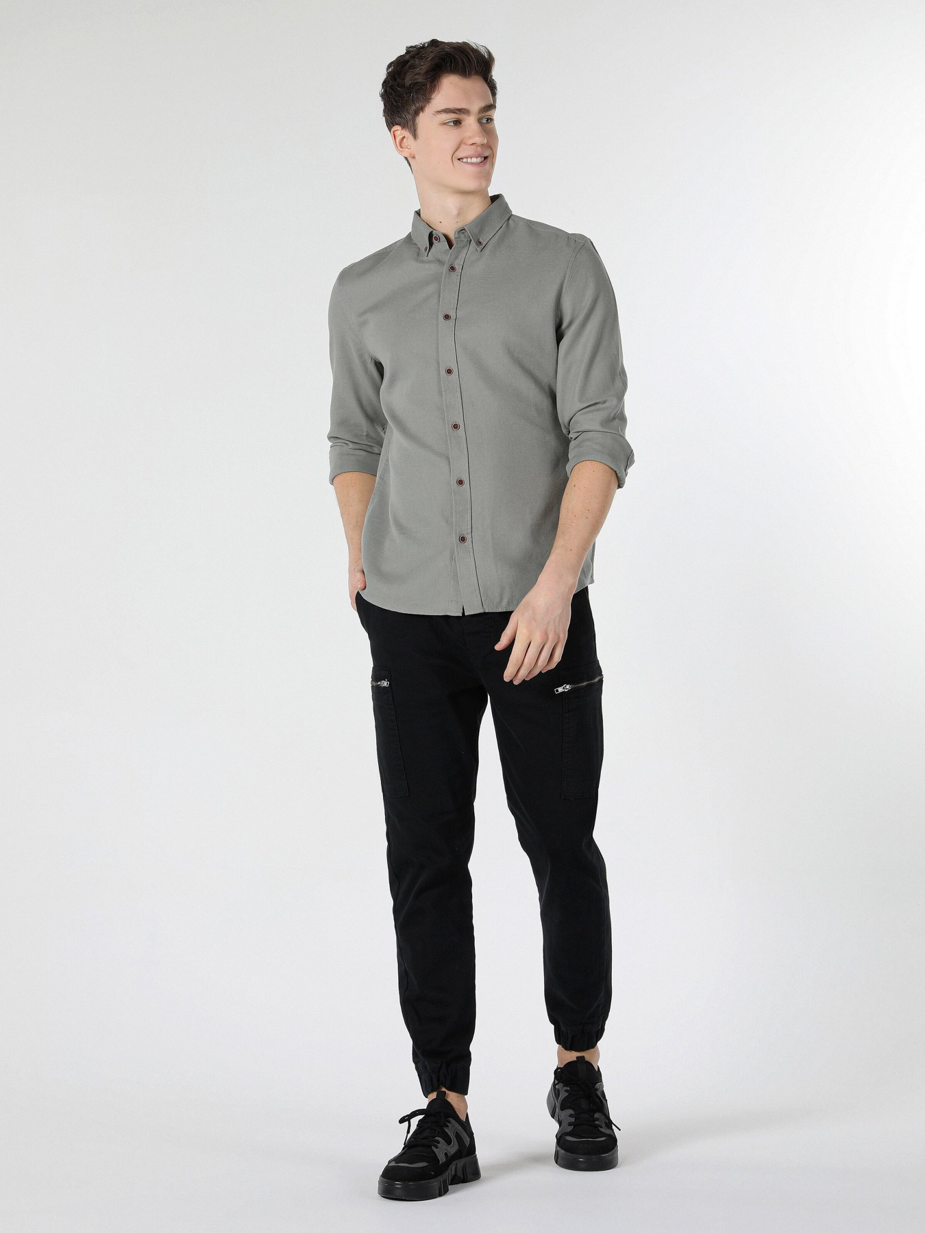 Рубашка повседневная Colin’s модель CL1058249LKH Фото