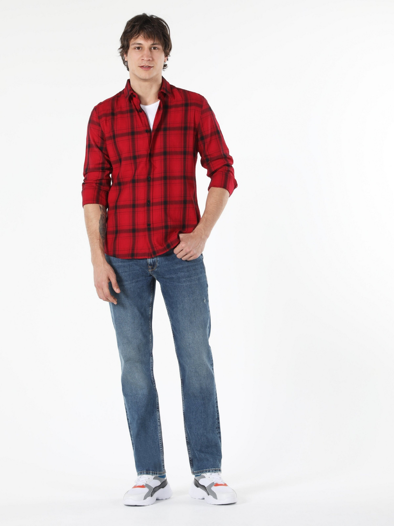 Рубашка Colin’s модель CL1058251RED Фото