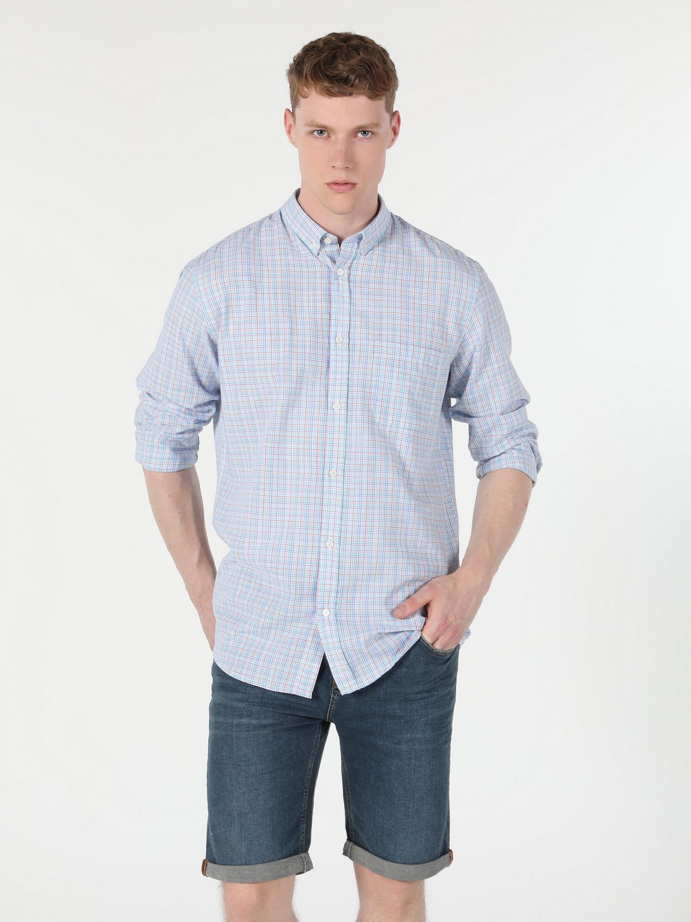 Рубашка Colin’s модель CL1059558LBL Фото