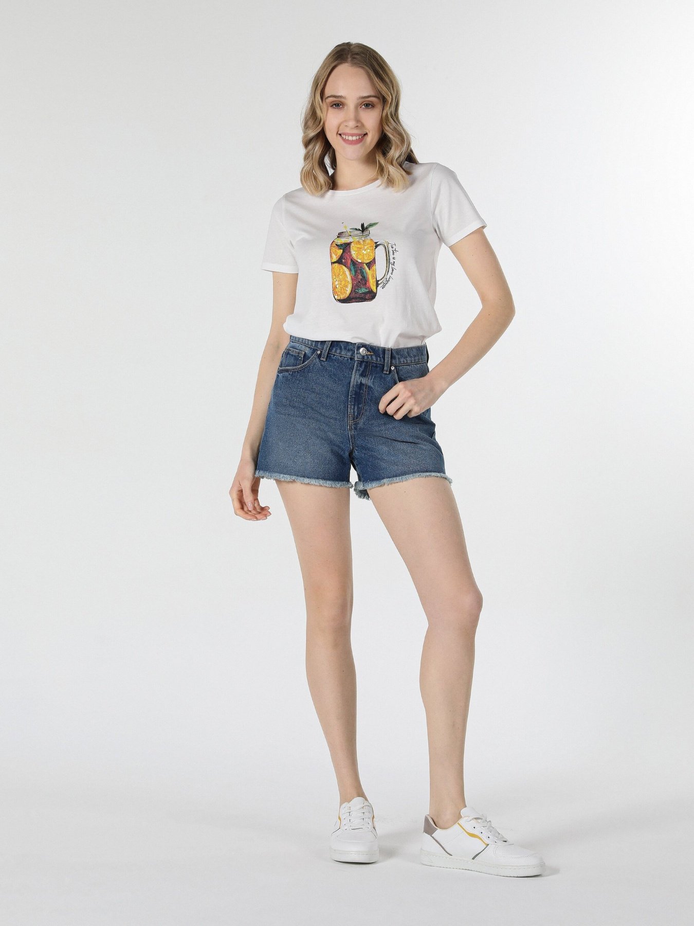 Шорты джинсовые Colin’s модель CL1059382DN42064 Фото