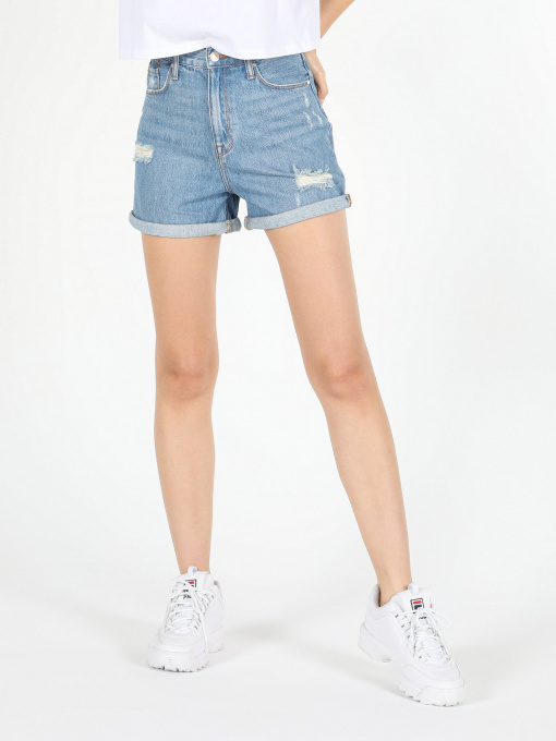 Шорты джинсовые Colin’s модель CL1059397DN07282 Фото