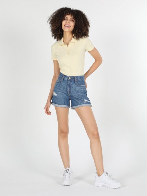 Джинсовые шорты Colin’s модель CL1059492DN07162 Фото