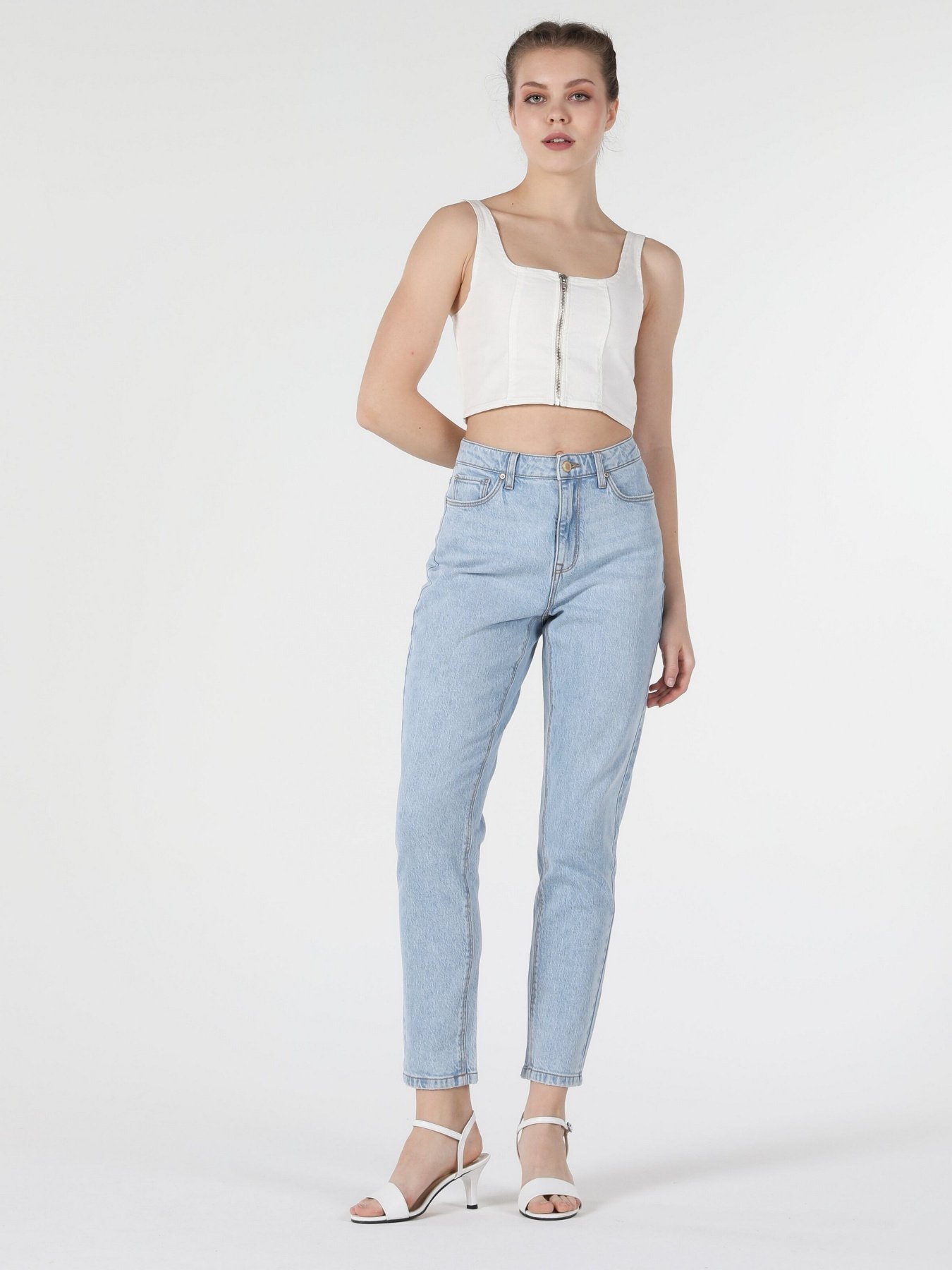 Джинсы мом Colin’s 896 Maria модель CL1059104DN41934 Фото