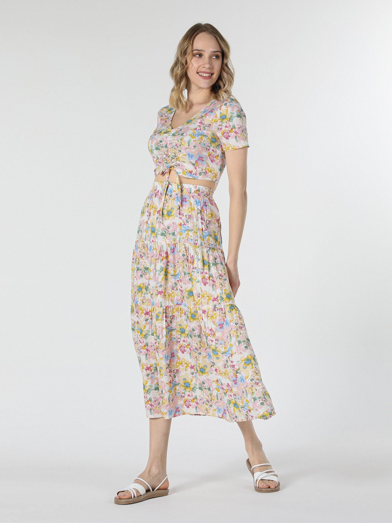 Спідниця міді Colin’s модель CL1058875MTC Фото