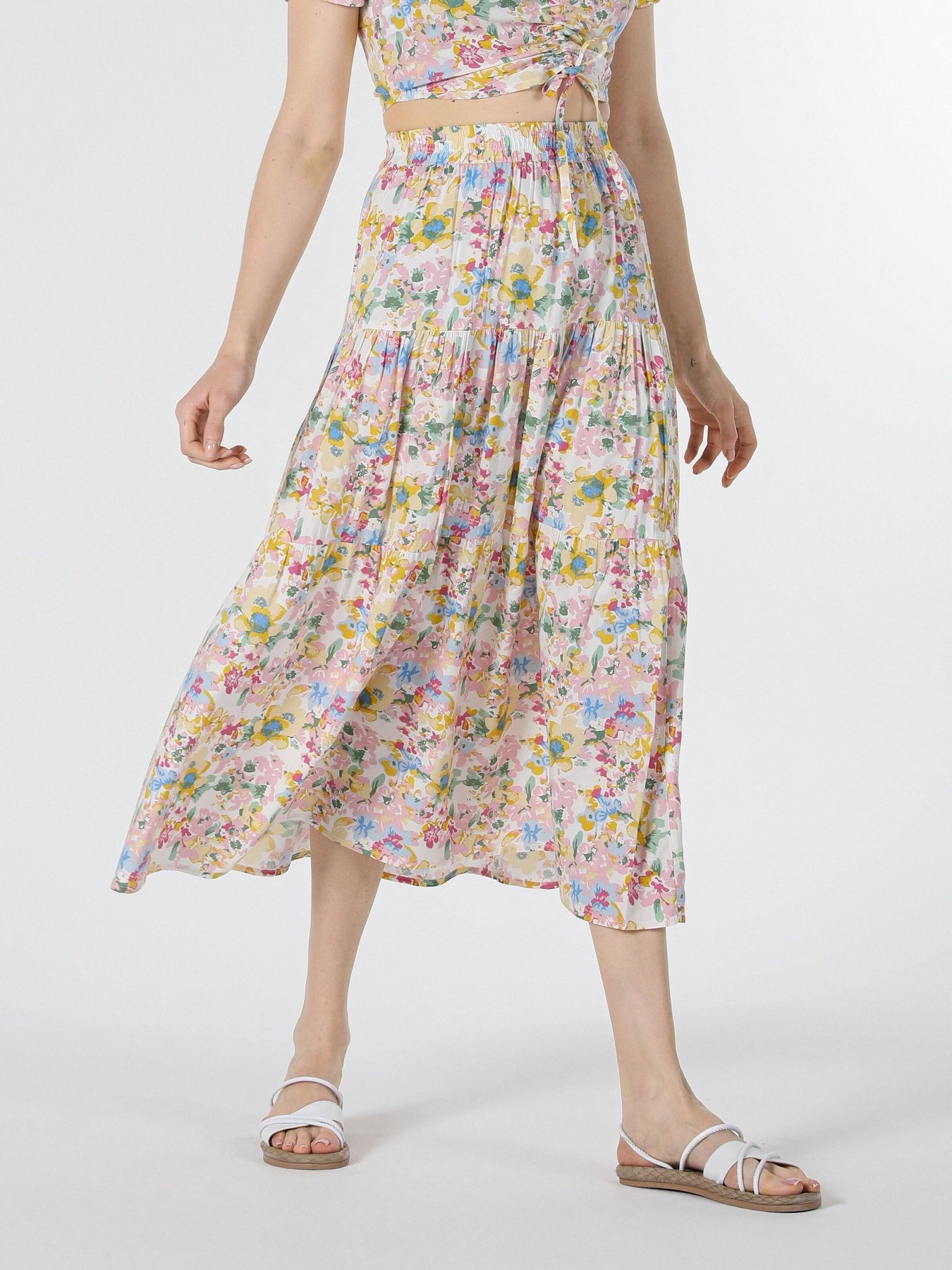 Спідниця міді Colin’s модель CL1058875MTC Фото