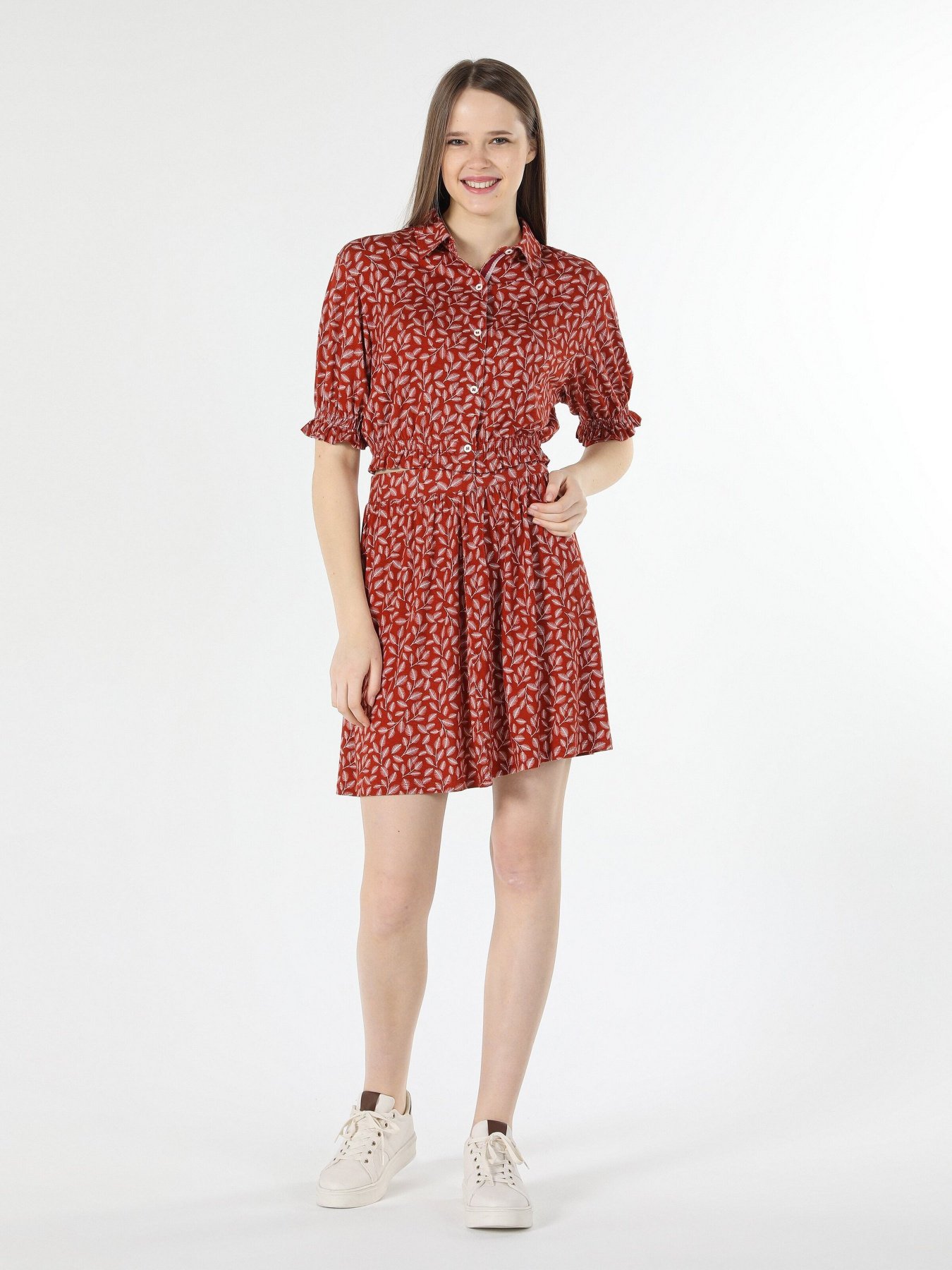 Юбка мини Colin’s модель CL1059062COR Фото