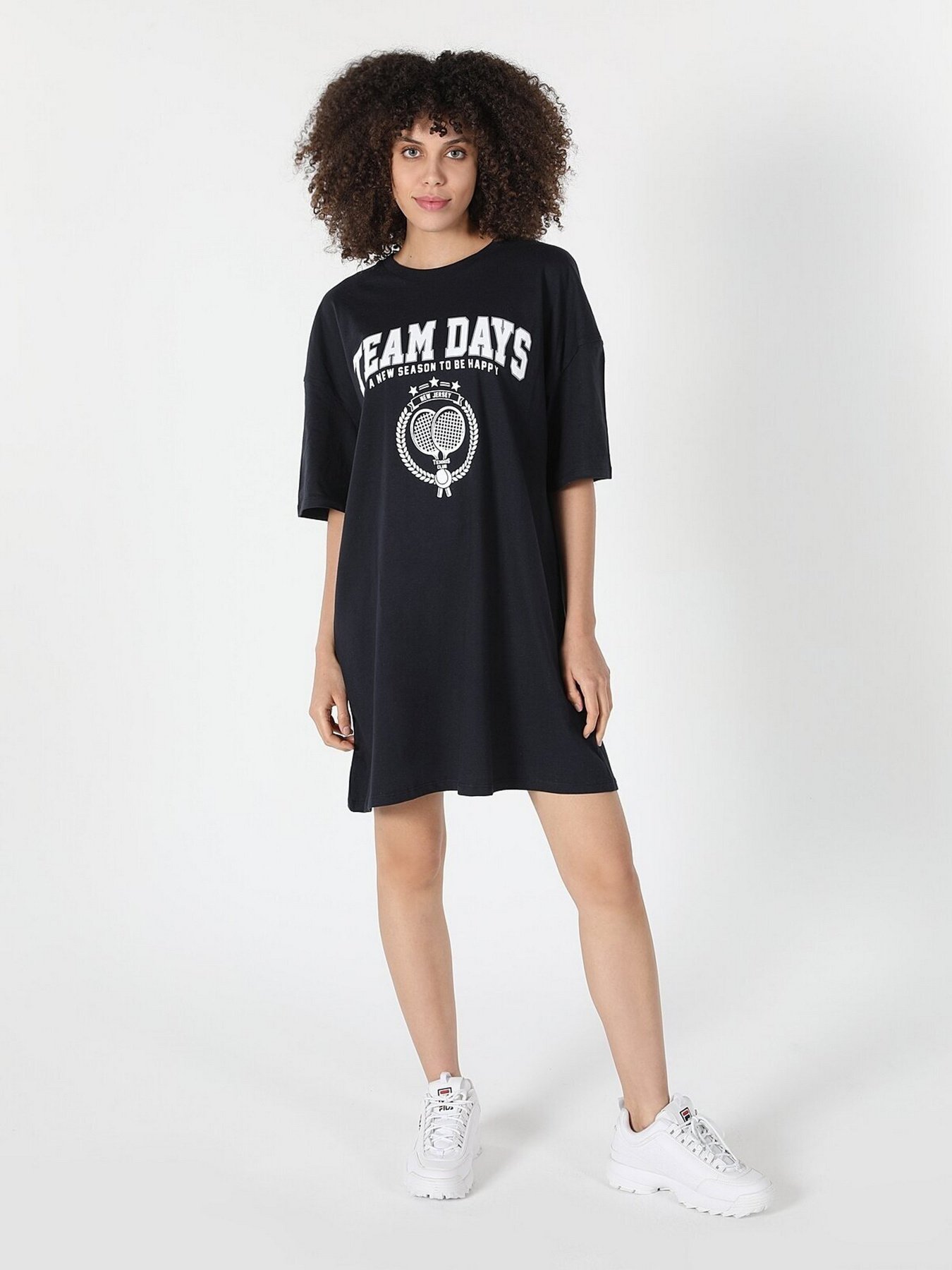 Сукня-футболка Colin’s модель CL1058184NAV Фото