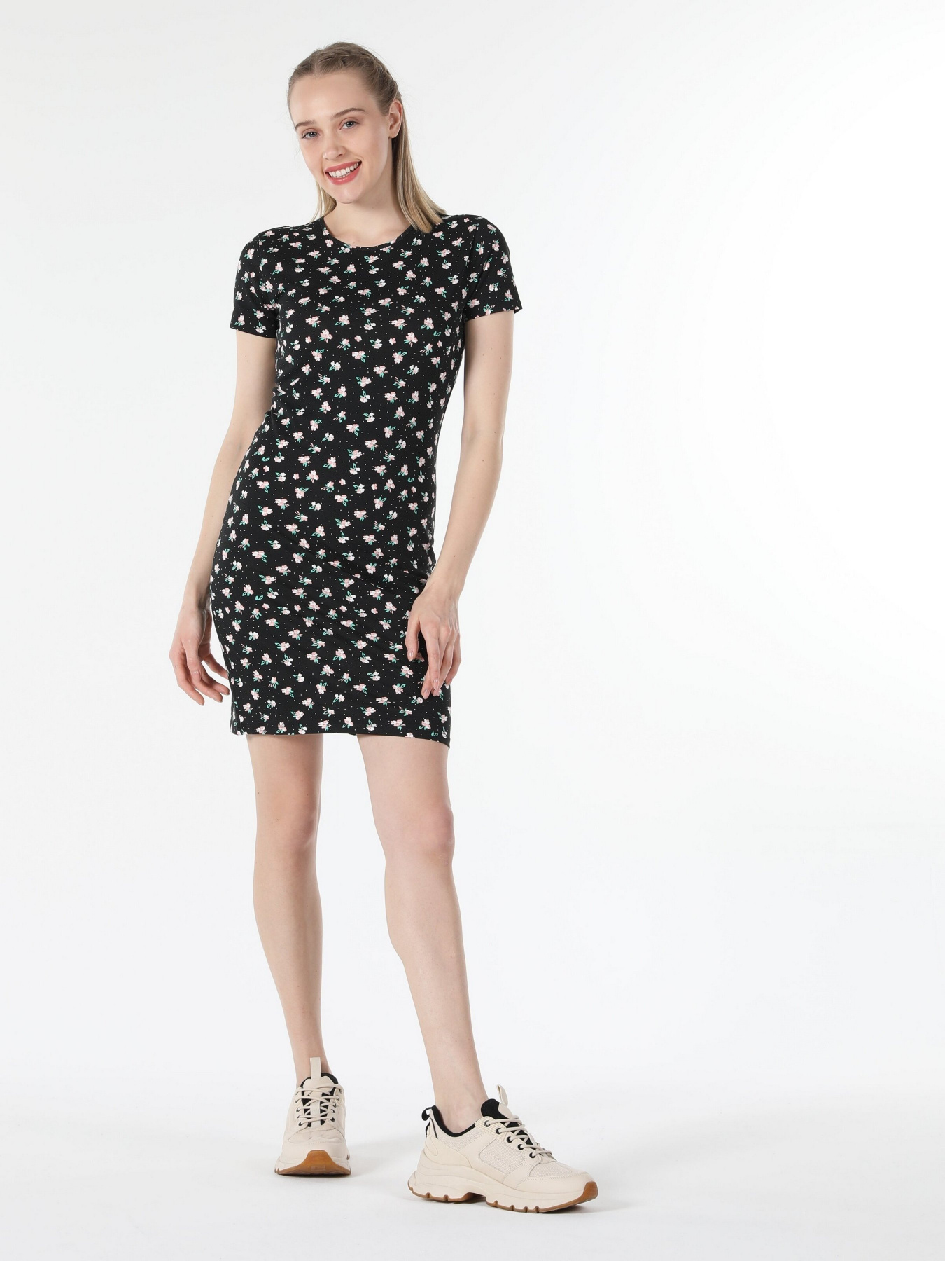 Платье мини Colin’s модель CL1058506BLK Фото