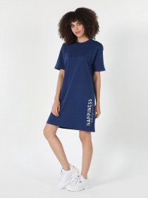 Платье-футболка Colin’s модель CL1059080NAV Фото