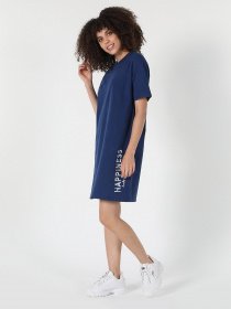 Платье-футболка Colin’s модель CL1059080NAV Фото