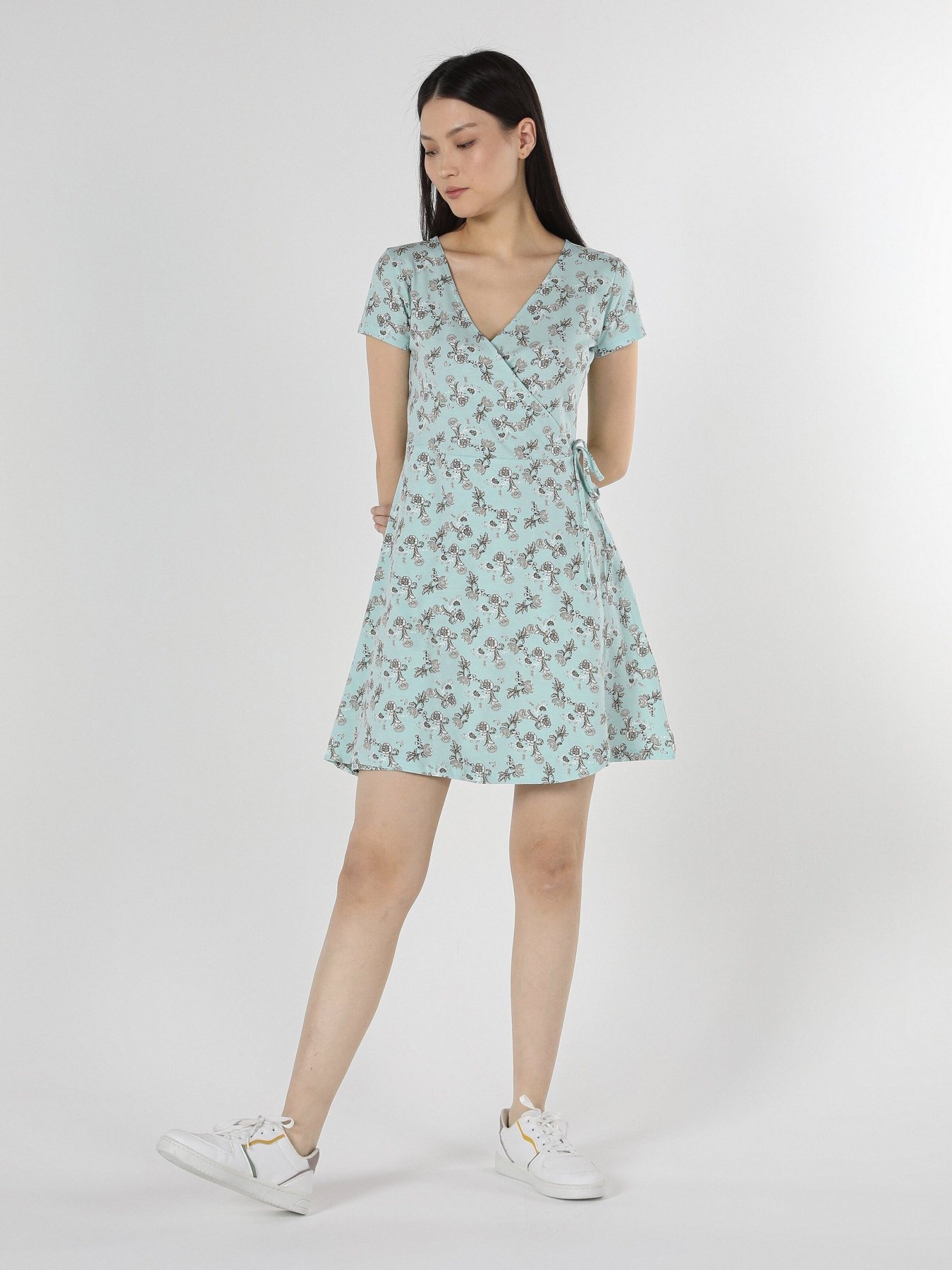 Платье мини Colin’s модель CL1059092MGR Фото