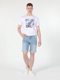 Шорты джинсовые Colin’s модель CL1059331DN42052 Фото