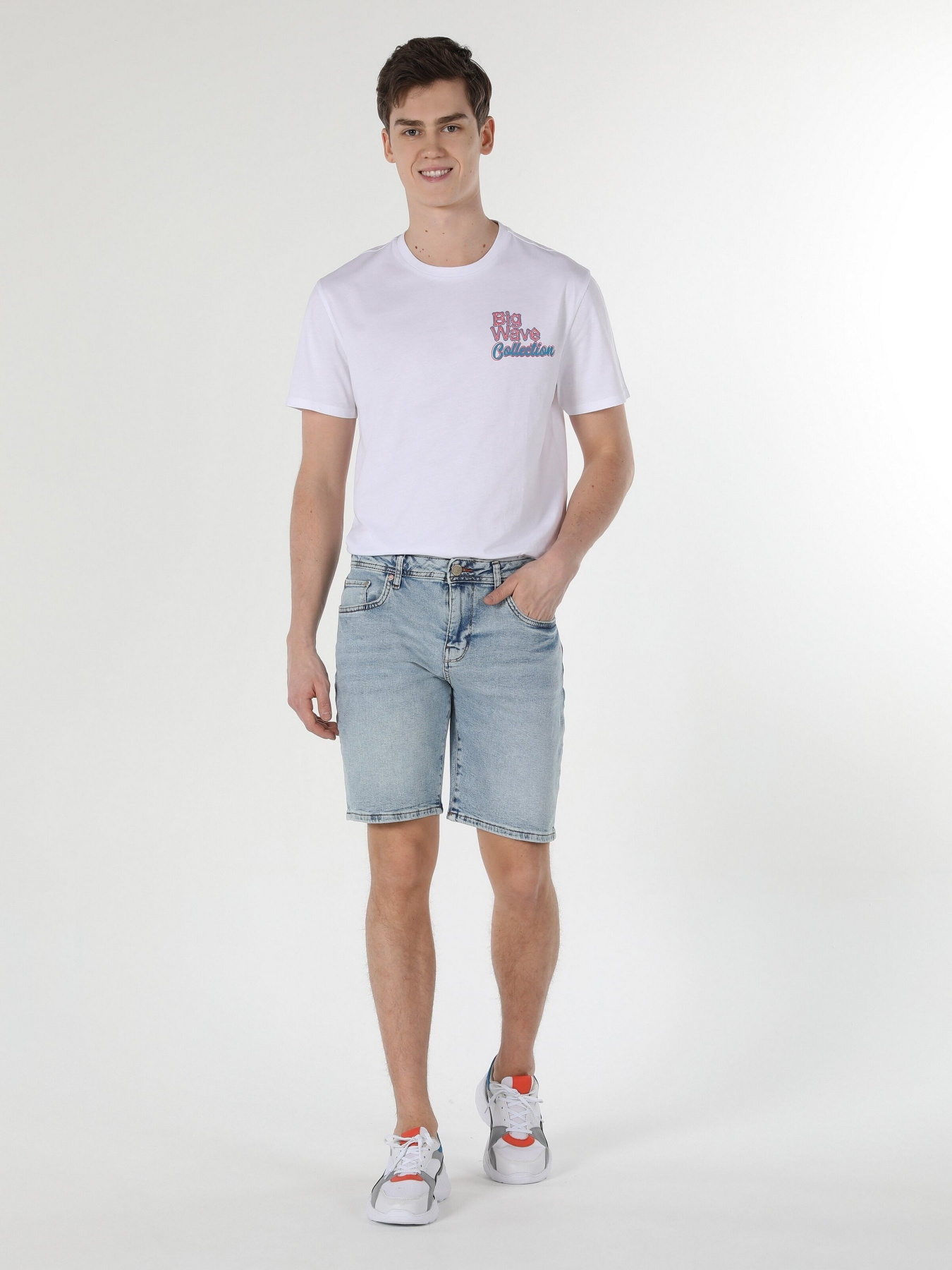 Шорты джинсовые Colin’s модель CL1059345DN42058 Фото