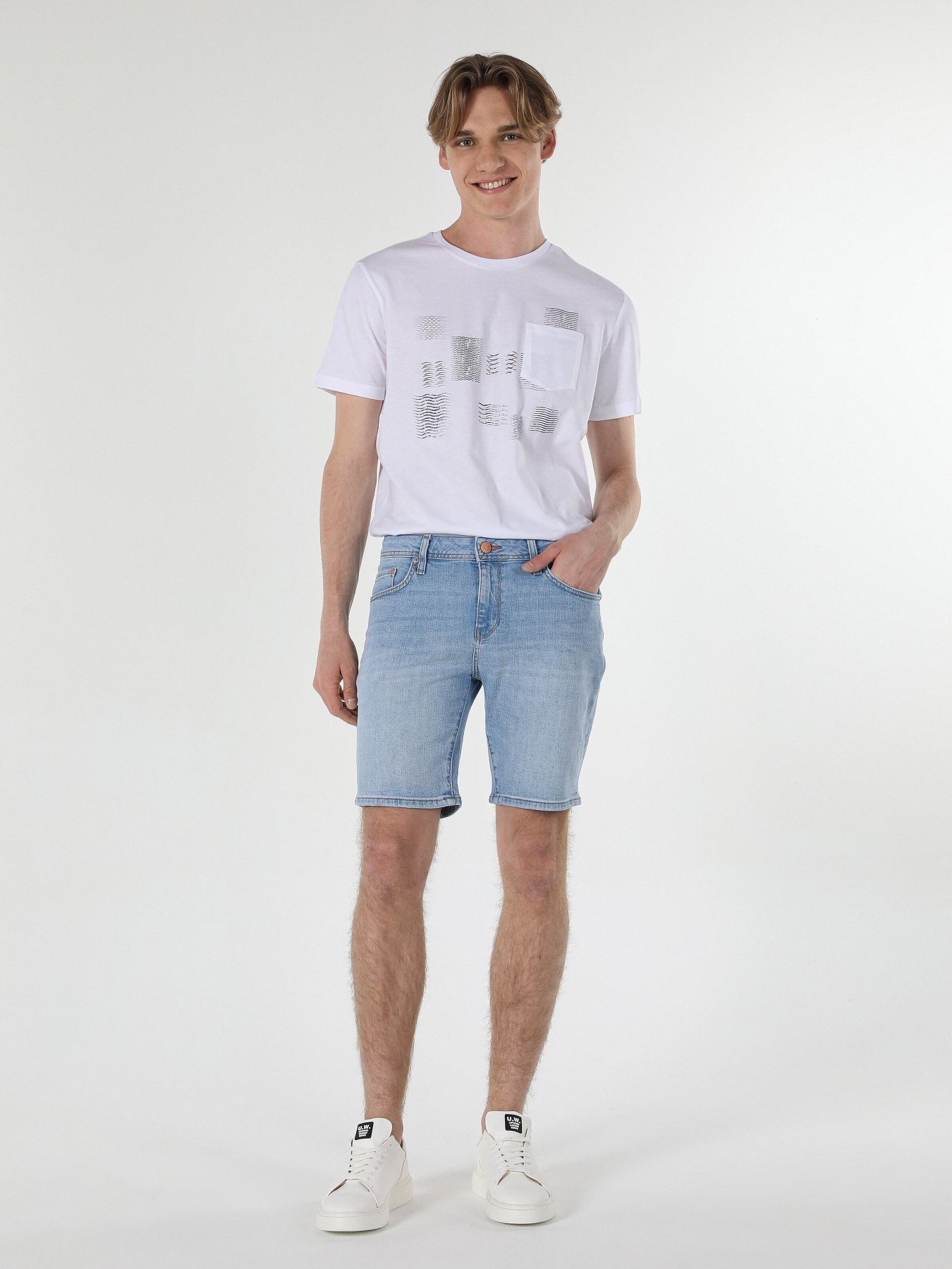 Джинсові шорти Colin’s модель CL1059445DN42093 Фото