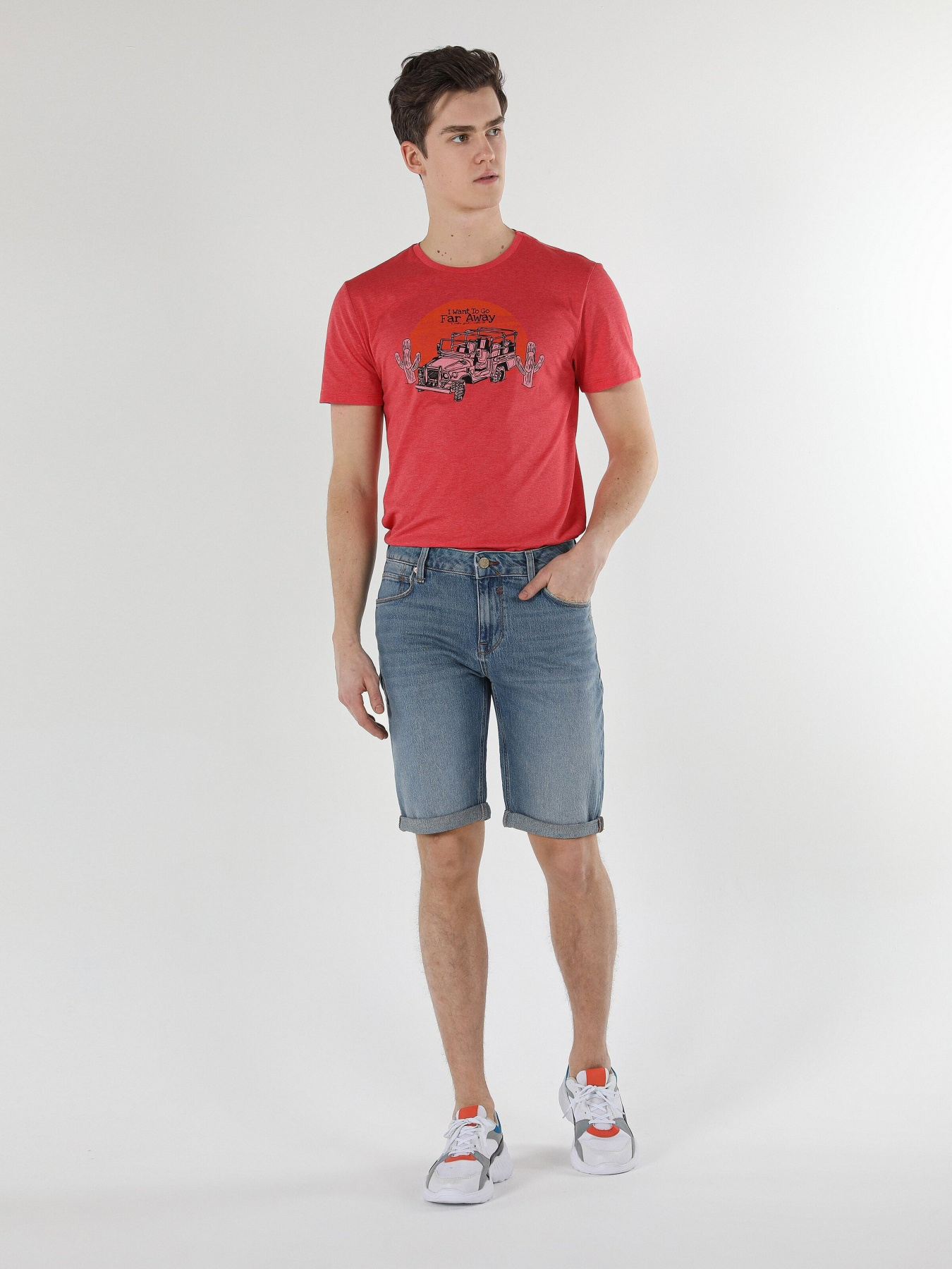 Джинсові шорти Colin’s модель CL1059455DN07109 Джинсові шорти Colin’s модель CL1059455DN07109 Фото