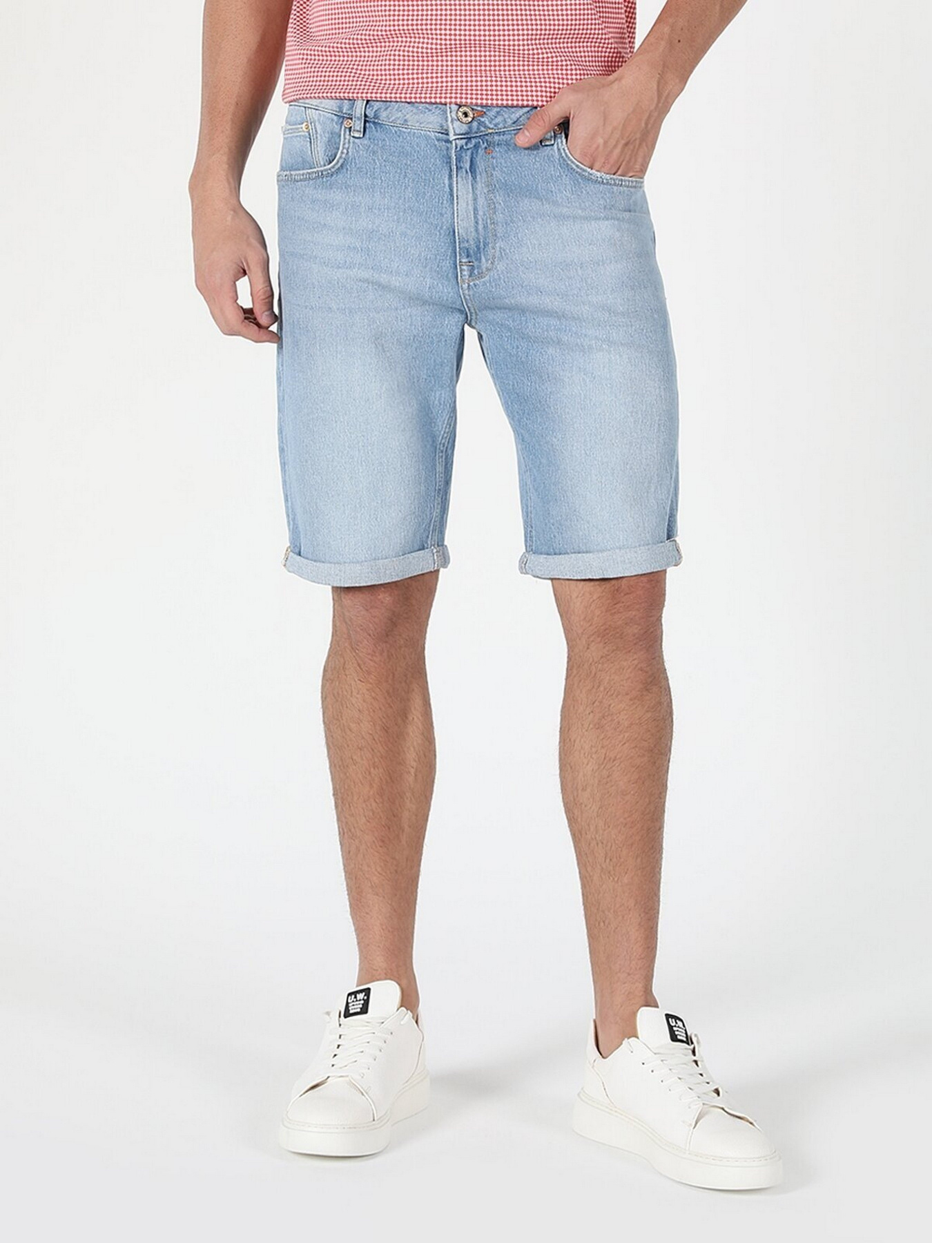 Шорты джинсовые Colin’s модель CL1059459DN42098 Фото