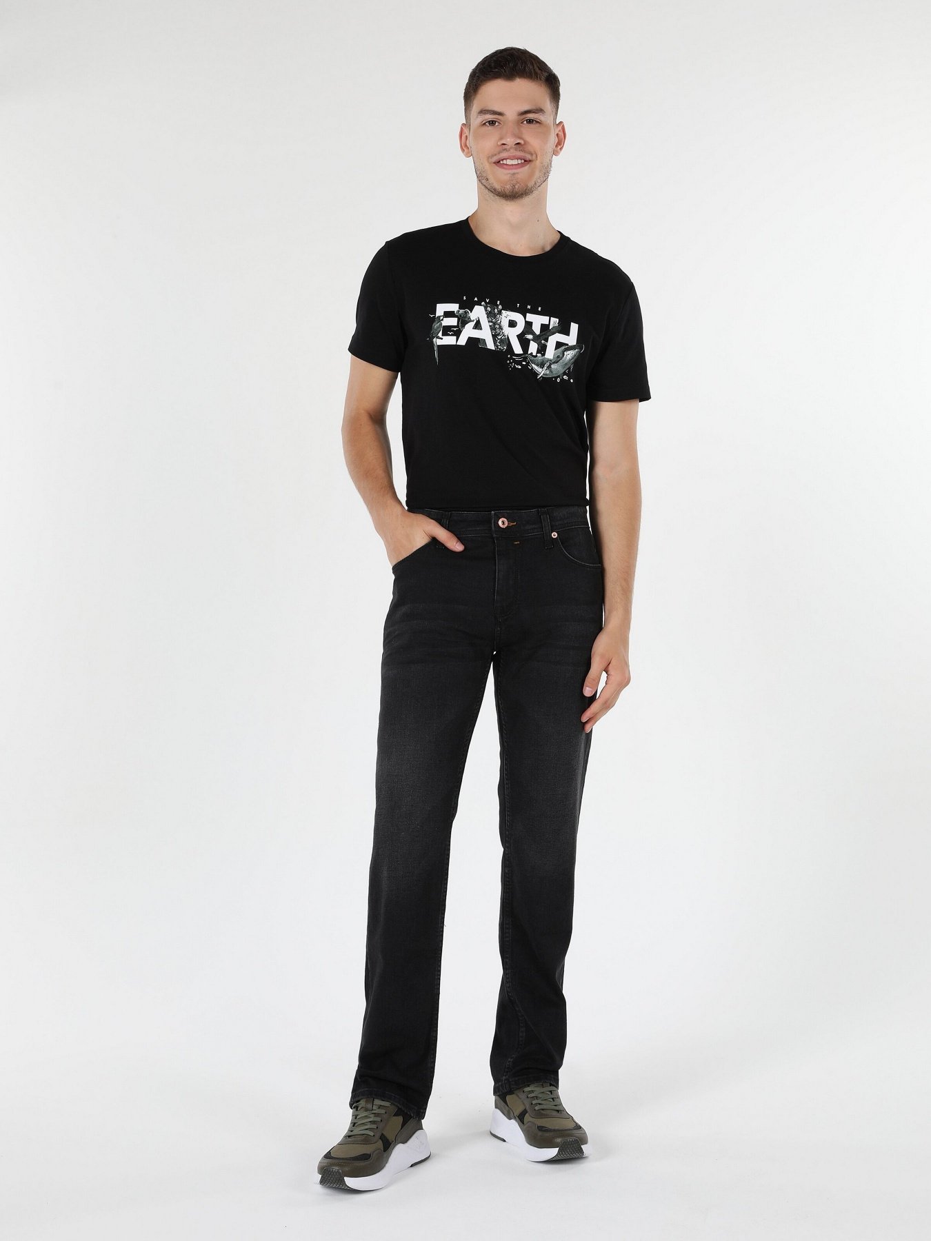 Прямые джинсы Colin’s модель CL1060111DN42155 Фото