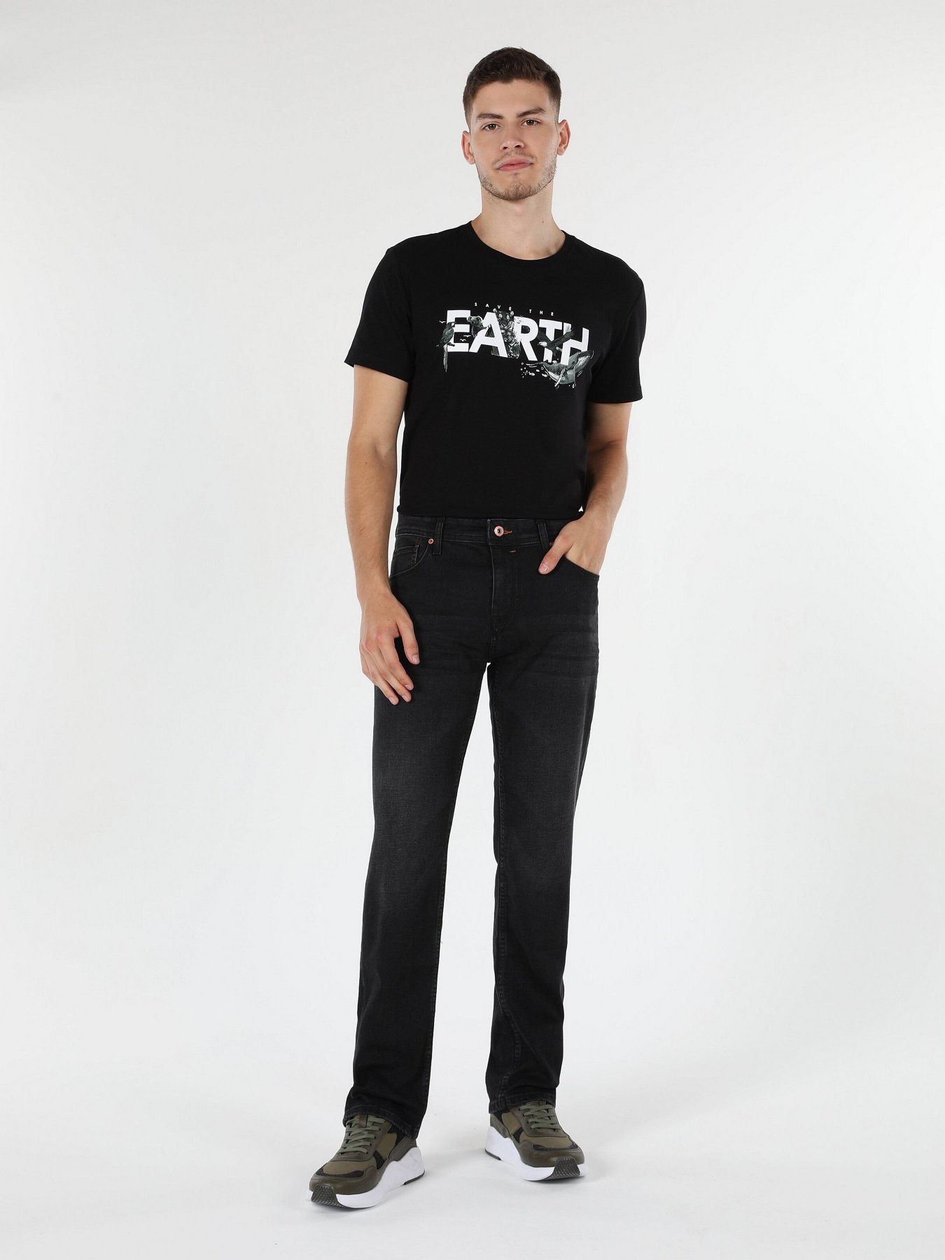 Прямые джинсы Colin’s модель CL1060111DN42155 Фото