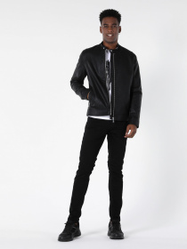 Куртка кожаная Colin’s модель CL1050095BLK Куртка кожаная Colin’s модель CL1050095BLK Фото