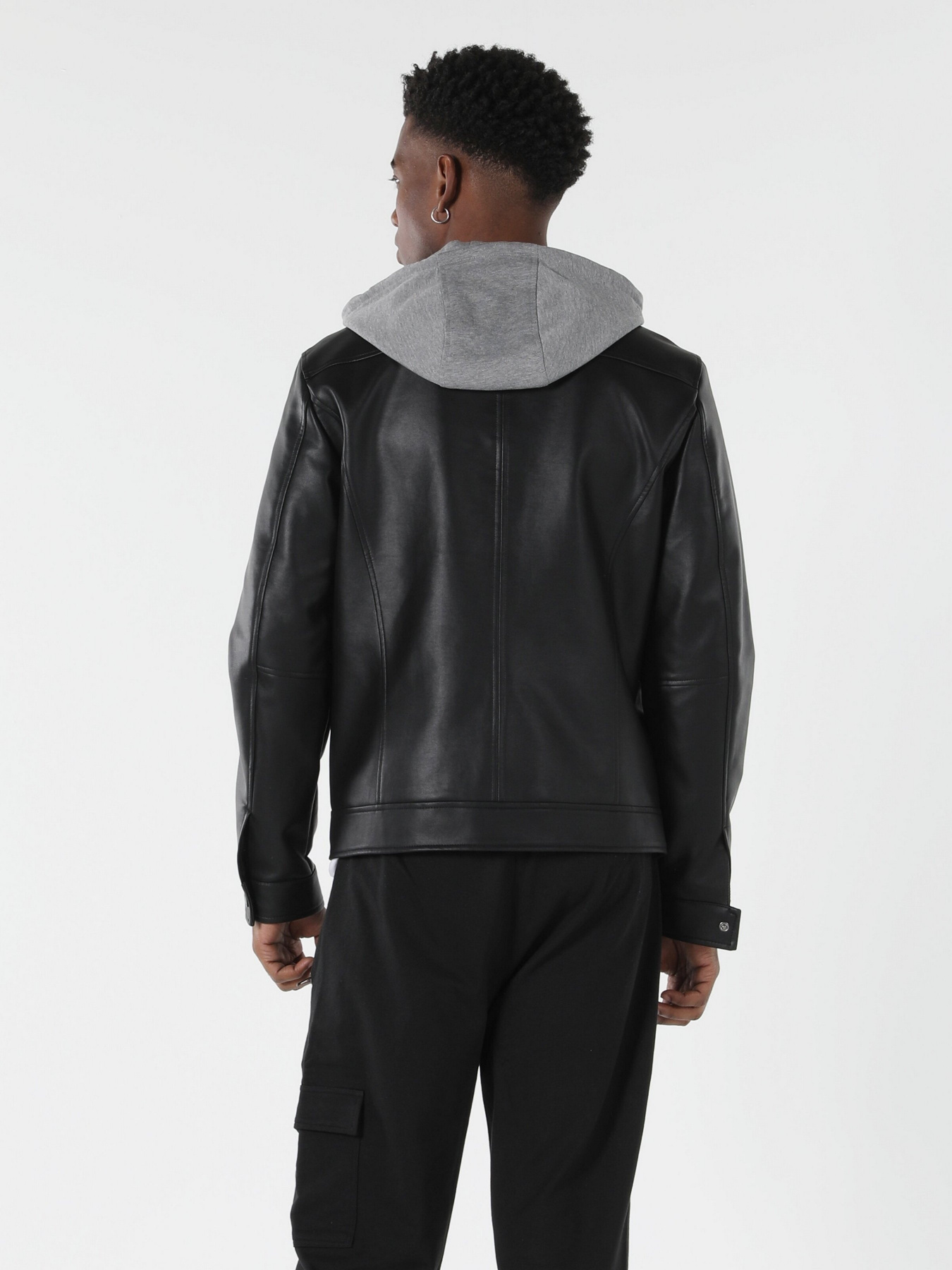 Шкіряна куртка Colin’s модель CL1051157BLK Фото